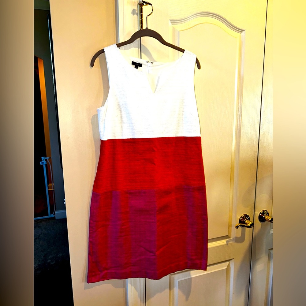 Talbots Linen Sleeveless Dress